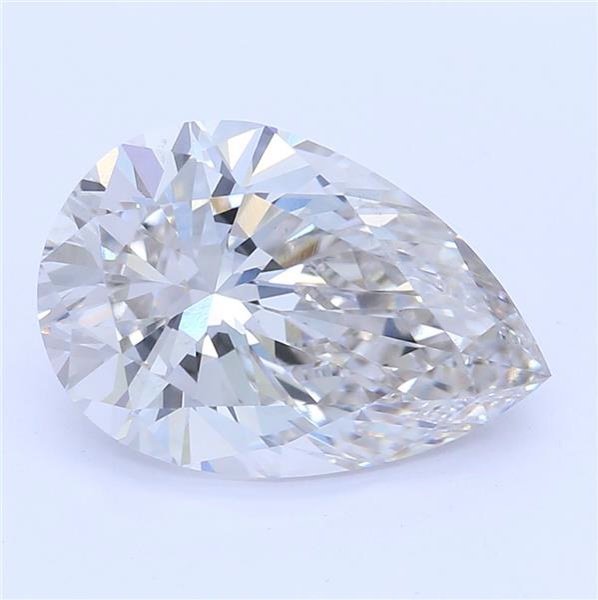 1.55ct I VS1 Rare Carat Ideal Cut Pear Lab Grown Diamond