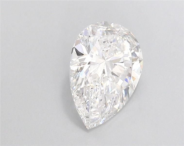 2.51ct D VS2 Rare Carat Ideal Cut Pear Lab Grown Diamond