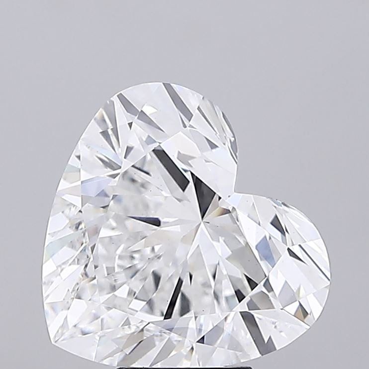 7.06ct E VS1 Rare Carat Ideal Cut Heart Lab Grown Diamond