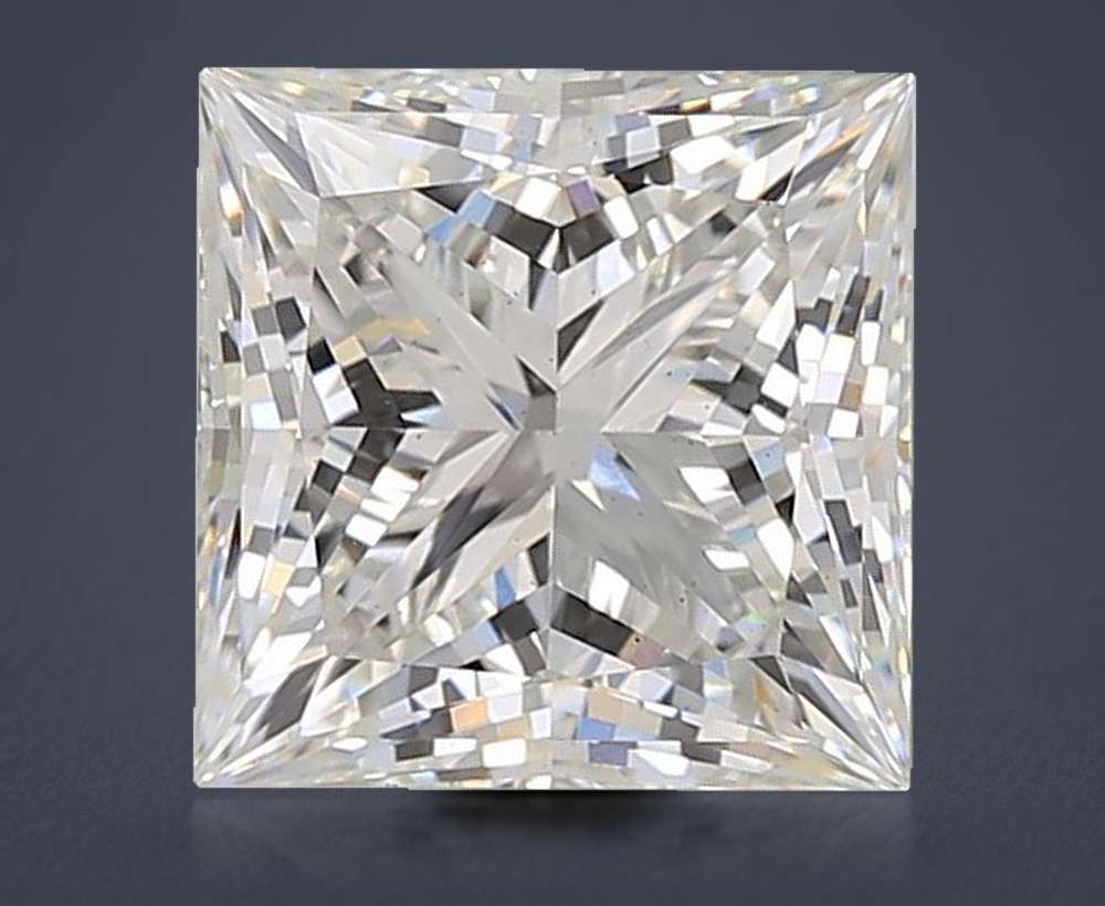 4.04 Carat Princess Lab Diamond