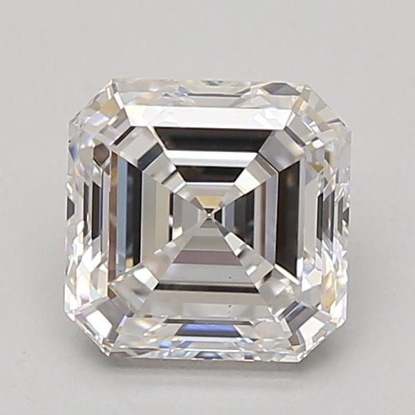 2.00ct E VS1 Very Good Cut Asscher Lab Grown Diamond