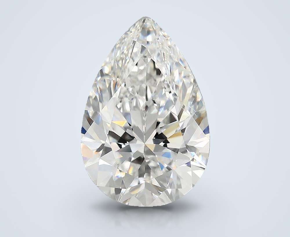 3.00 Carat Pear Lab Diamond