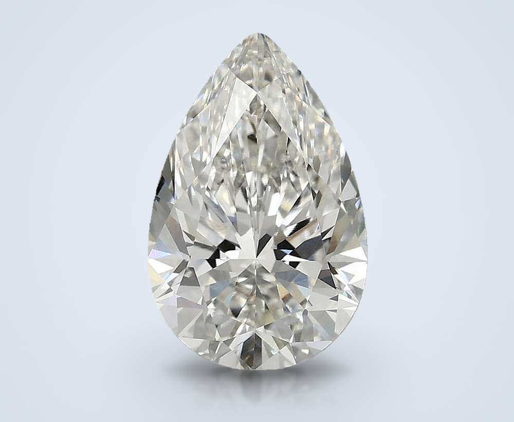 2.59 Carat Pear Lab Diamond