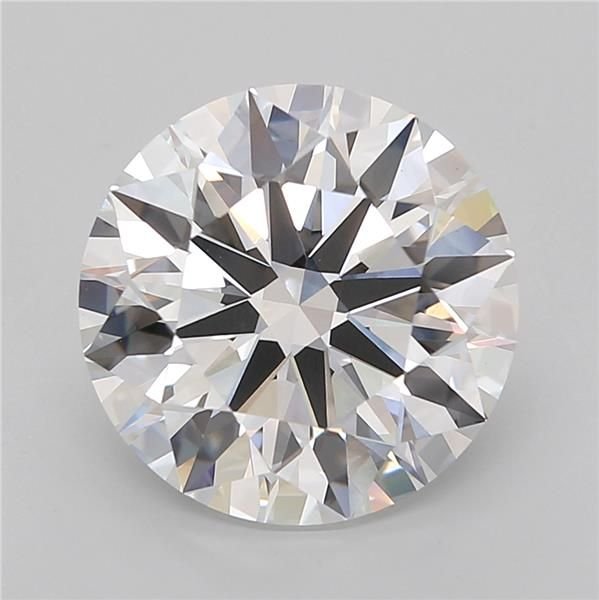 7.01ct F VVS2 Rare Carat Ideal Cut Round Lab Grown Diamond