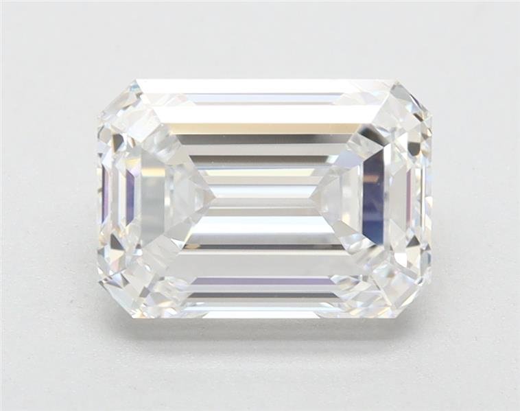 1.90ct D VS1 Excellent Cut Emerald Lab Grown Diamond