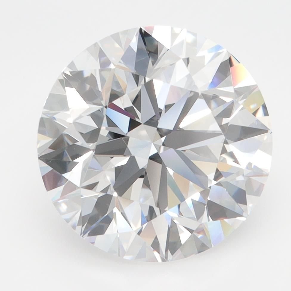 5.01ct D VVS2 Rare Carat Ideal Cut Round Lab Grown Diamond