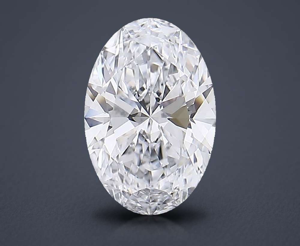 0.98 Carat Oval Lab Diamond
