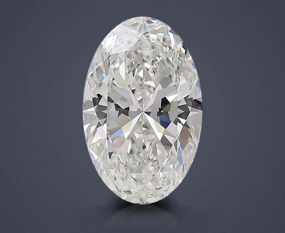 3.51 Carat Oval Lab Diamond