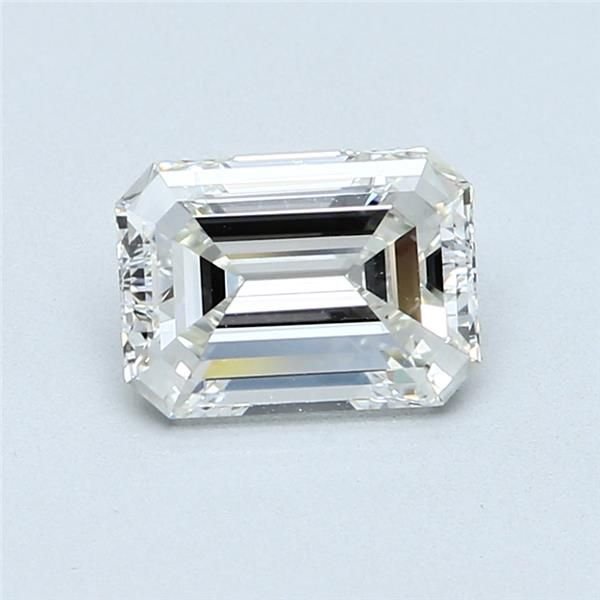 1.50ct I SI1 Rare Carat Ideal Cut Emerald Diamond