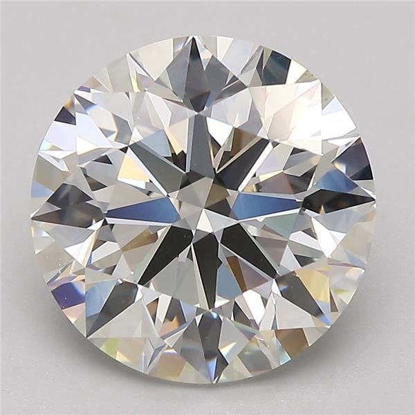 5.03ct J VS1 Rare Carat Ideal Cut Round Diamond