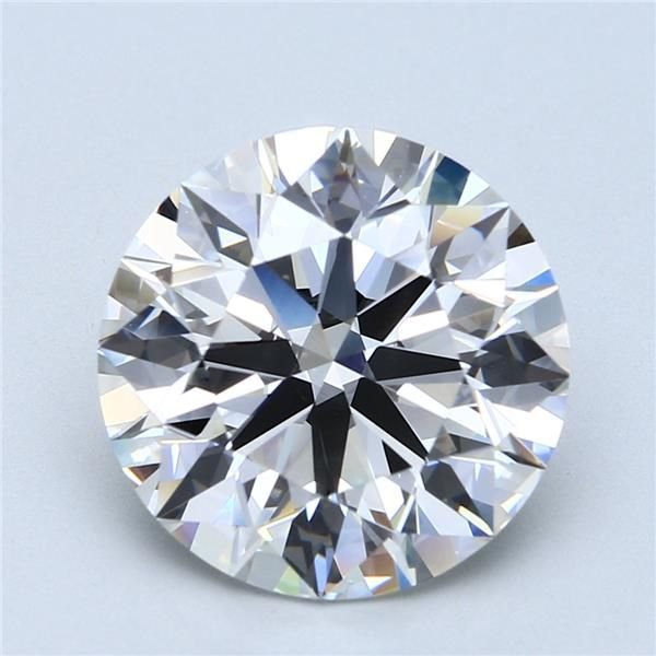 7.15ct G SI1 Rare Carat Ideal Cut Round Diamond