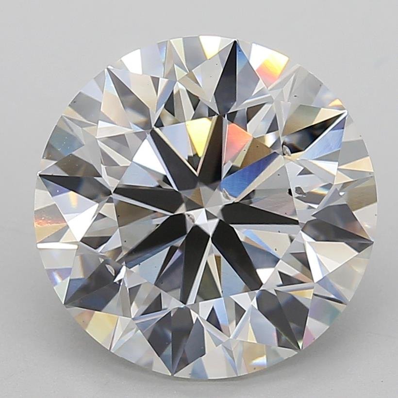 7.01ct G SI1 Ideal Cut Round Lab Grown Diamond