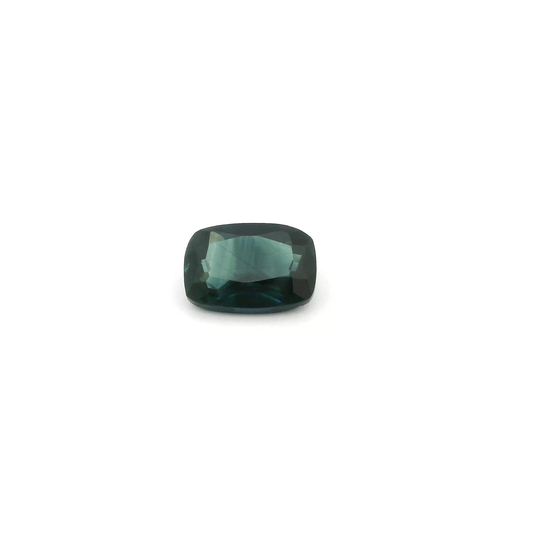 0.70 Carat Intense Blue Cushion Sapphire