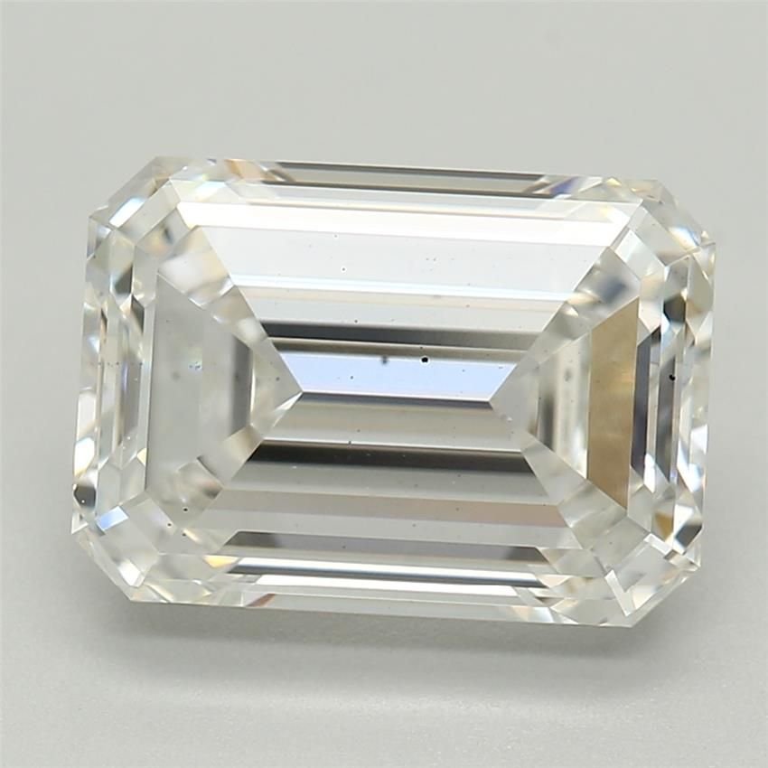 2.06ct F VS2 Rare Carat Ideal Cut Emerald Lab Grown Diamond