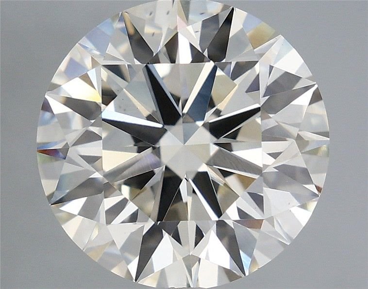 4.03ct J VS1 Rare Carat Ideal Cut Round Lab Grown Diamond