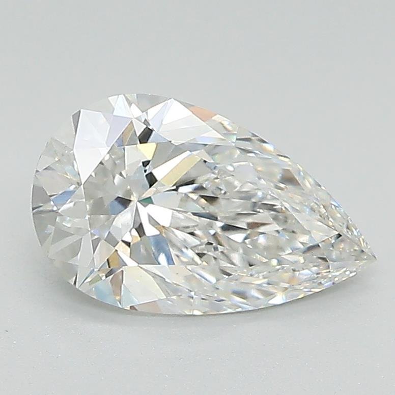 1.32ct E VS1 Rare Carat Ideal Cut Pear Lab Grown Diamond