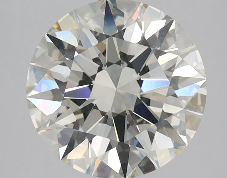 2.09ct K VVS2 Rare Carat Ideal Cut Round Diamond