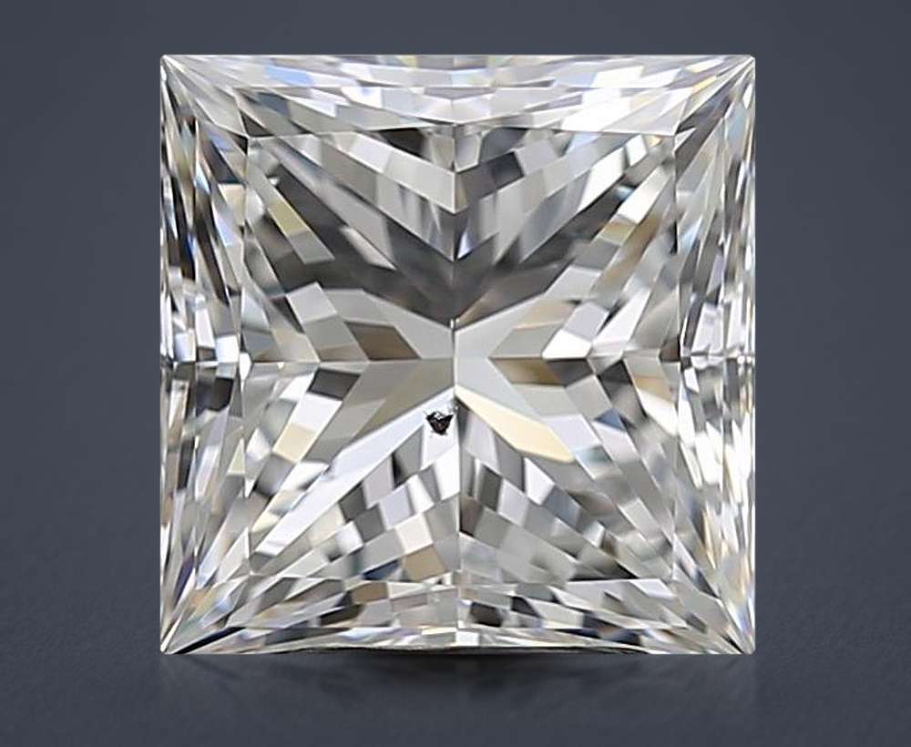 3.81 Carat Princess Natural Diamond