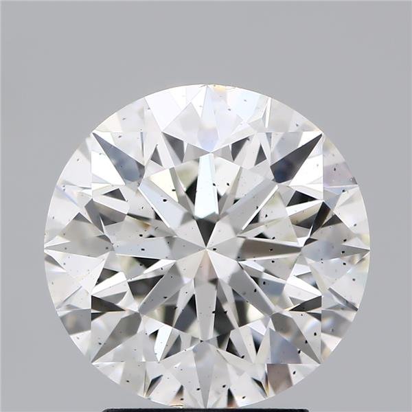 3.18ct G SI1 Excellent Cut Round Lab Grown Diamond