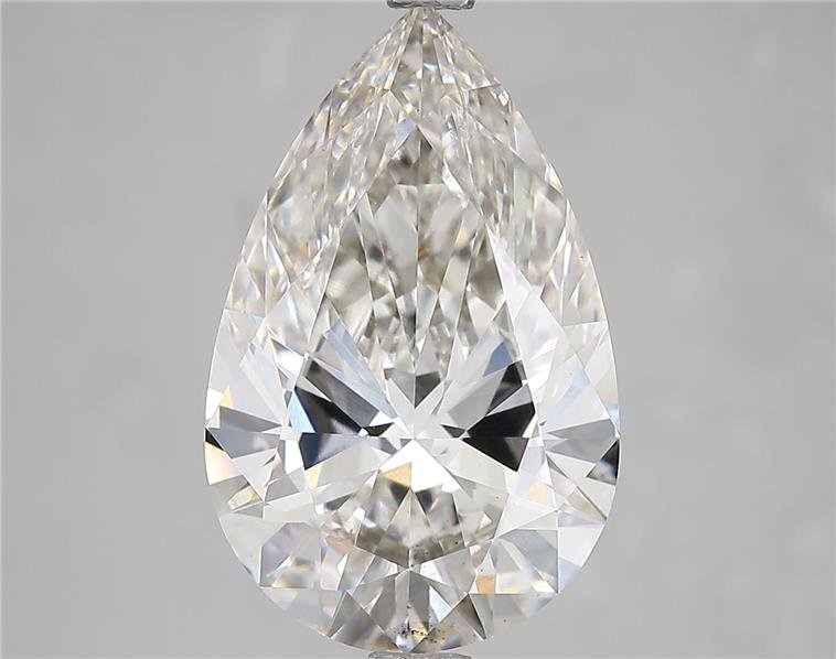 5.01ct I VS2 Rare Carat Ideal Cut Pear Lab Grown Diamond