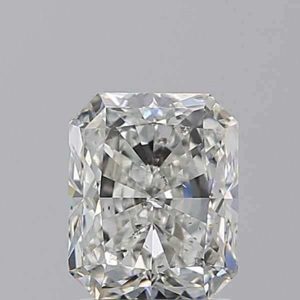 2.21ct H SI2 Rare Carat Ideal Cut Radiant Diamond