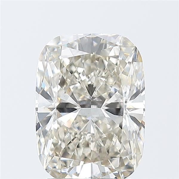 3.07ct I VS2 Rare Carat Ideal Cut Cushion Lab Grown Diamond