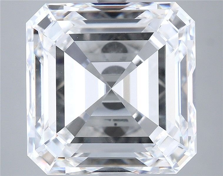 13.77ct E VVS2 Rare Carat Ideal Cut Asscher Lab Grown Diamond