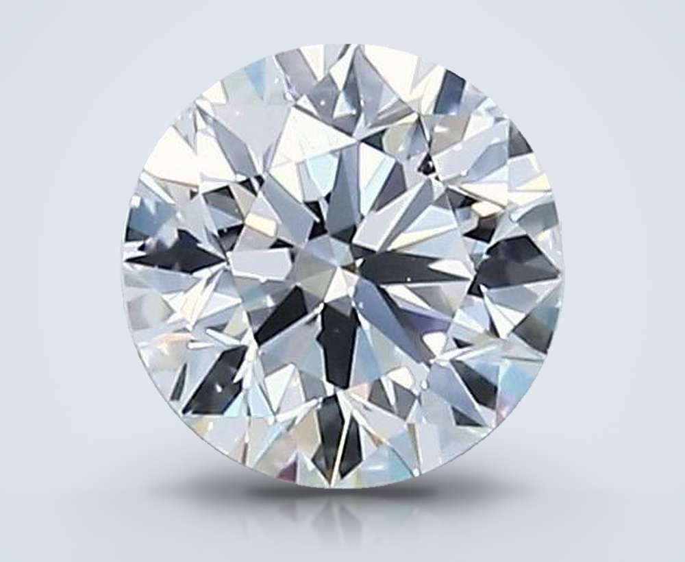 0.70 Carat Round Natural Diamond