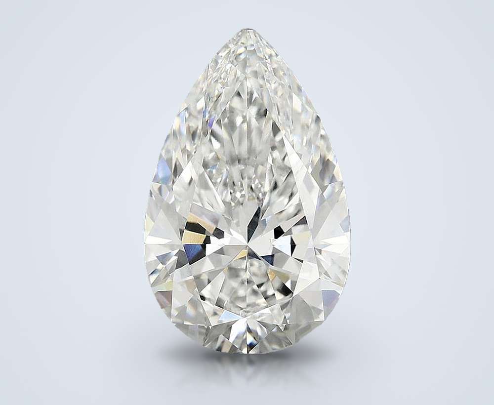 4.78 Carat Pear Lab Diamond