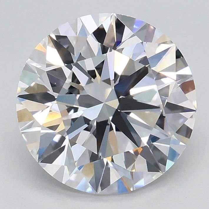 2.01ct D VVS2 Rare Carat Ideal Cut Round Lab Grown Diamond