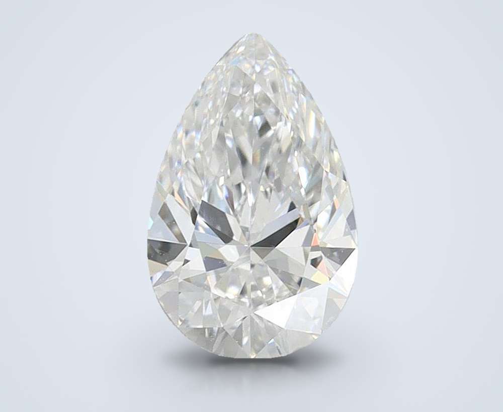 1.00 Carat Pear Lab Diamond