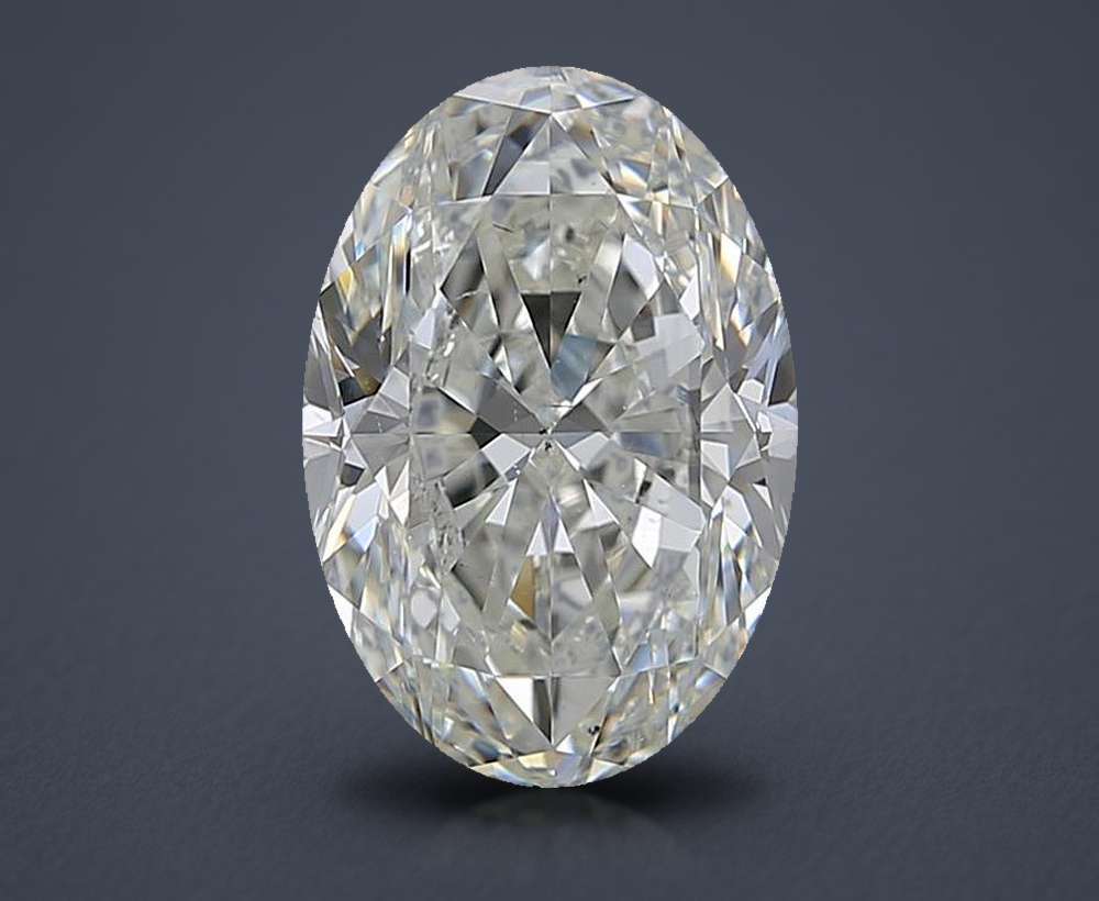 4.00 Carat Oval Natural Diamond