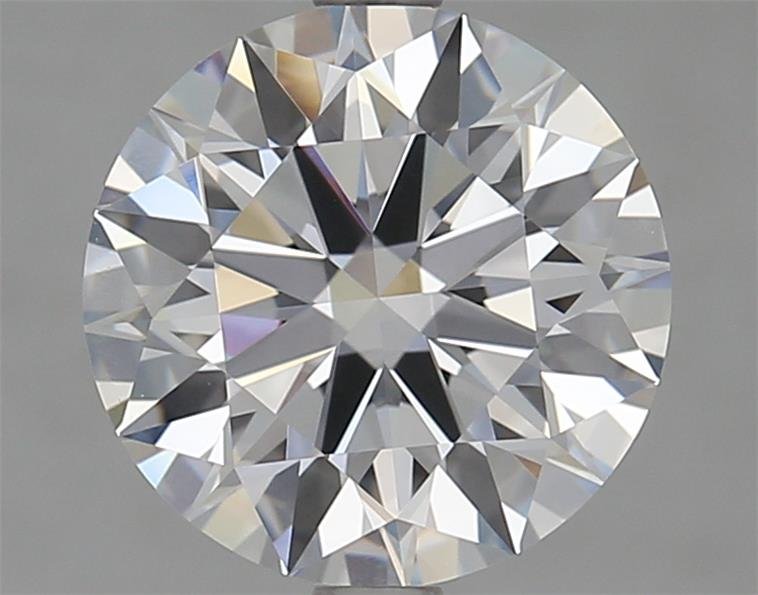 3.01ct G VVS1 Rare Carat Ideal Cut Round Lab Grown Diamond