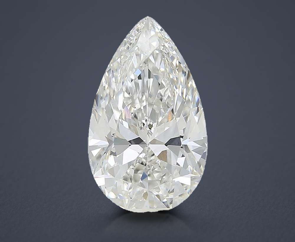 5.70 Carat Pear Lab Diamond