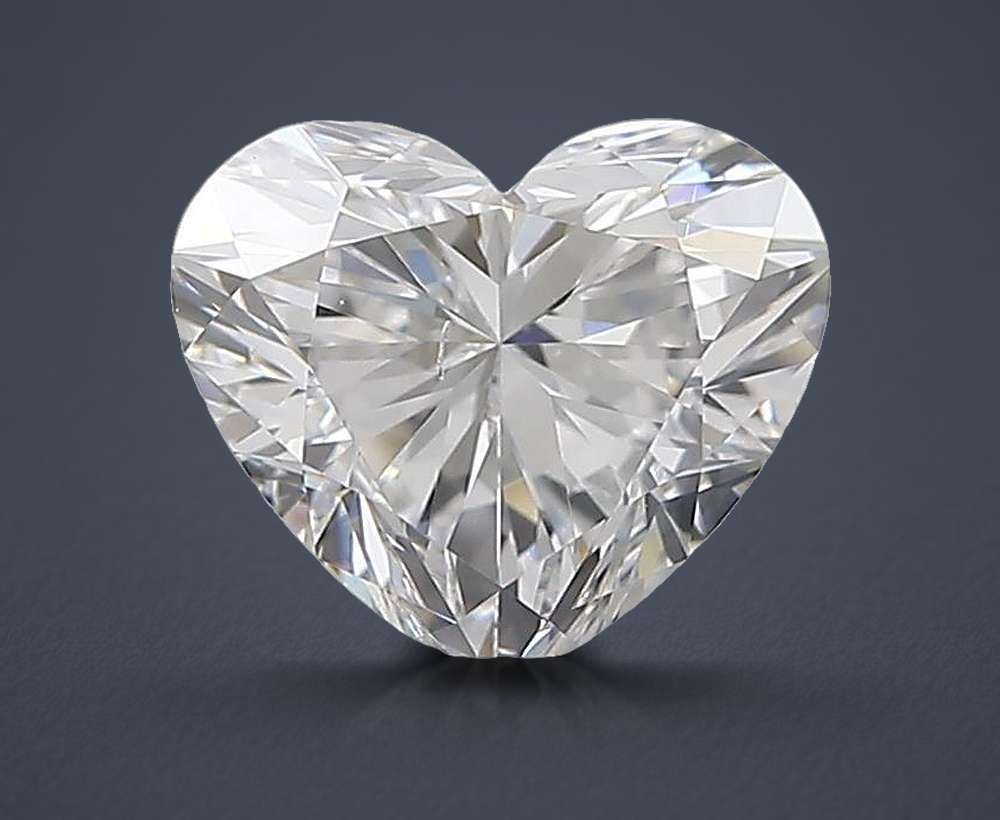 1.12 Carat Heart Natural Diamond