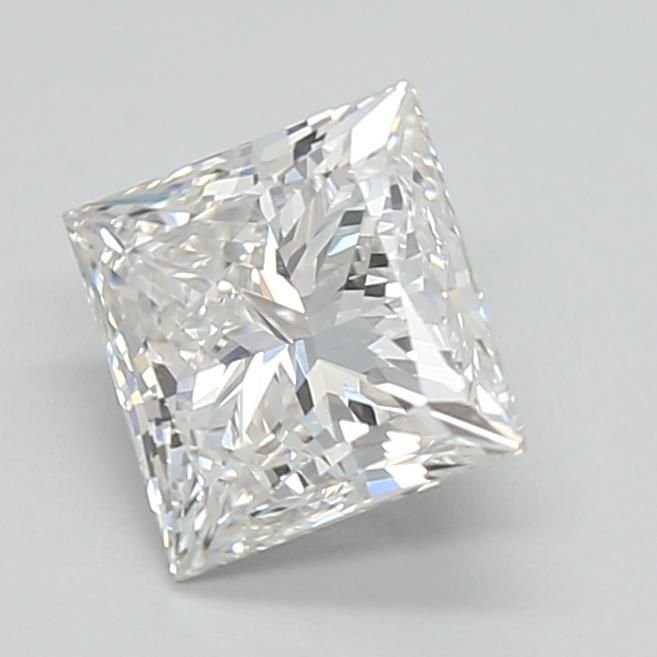 1.39ct G VVS2 Rare Carat Ideal Cut Princess Lab Grown Diamond