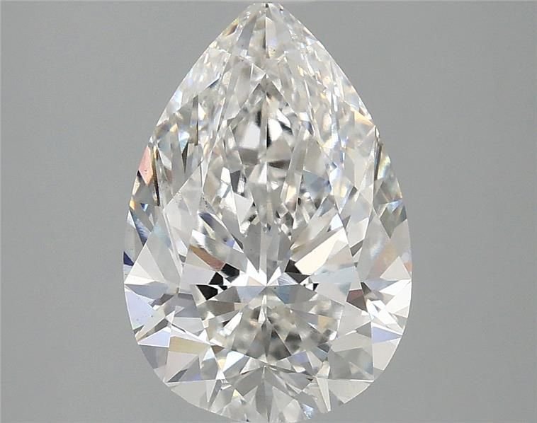 2.88 Carat Pear Lab Diamond