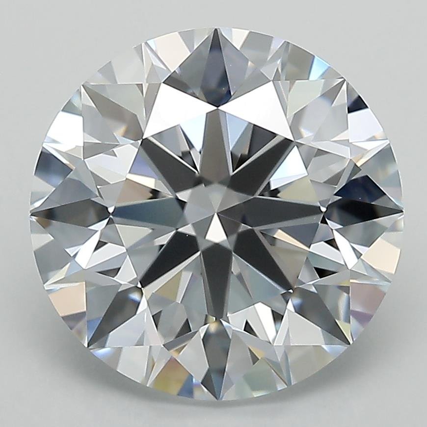 4.69ct F VVS1 Rare Carat Ideal Cut Round Lab Grown Diamond