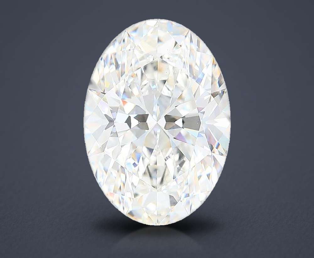 5.30 Carat Oval Lab Diamond
