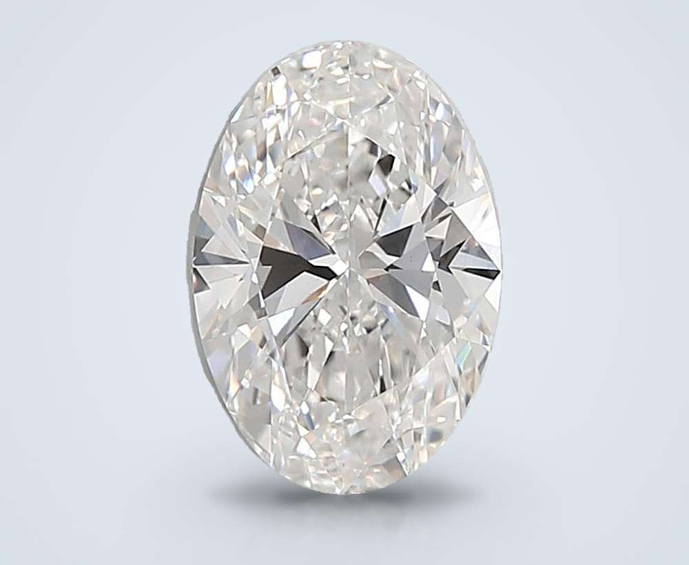 3.45 Carat Oval Lab Diamond