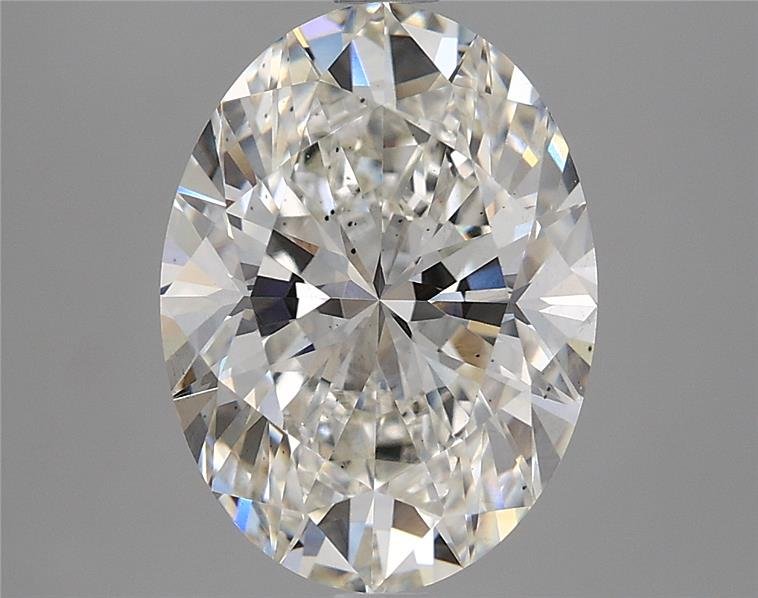 3.34ct G SI1 Rare Carat Ideal Cut Oval Lab Grown Diamond