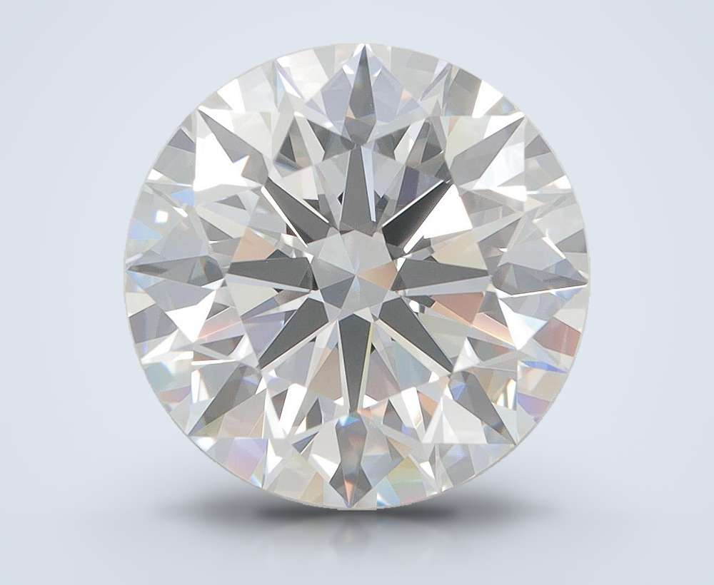 5.37 Carat Round Lab Diamond