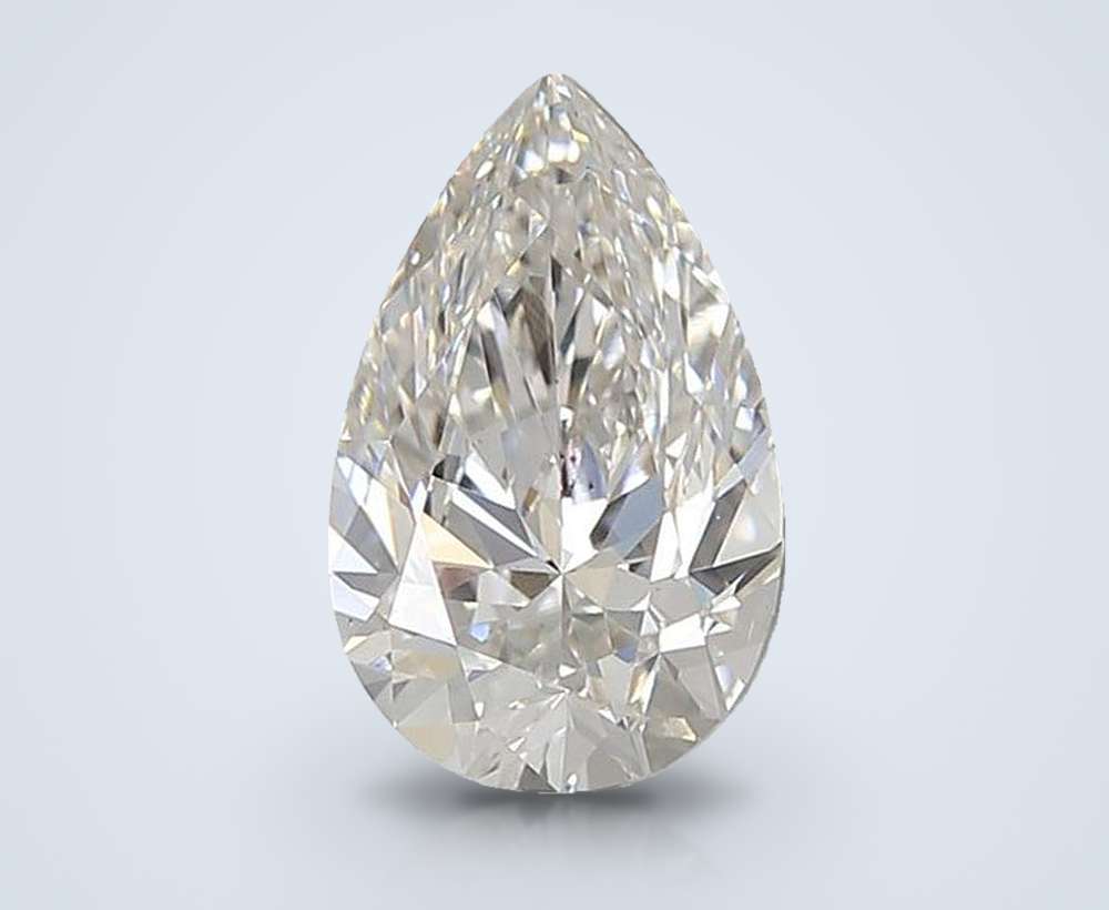 1.92 Carat Pear Lab Diamond