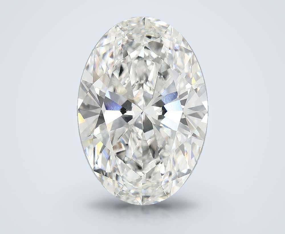 9.62 Carat Oval Lab Diamond