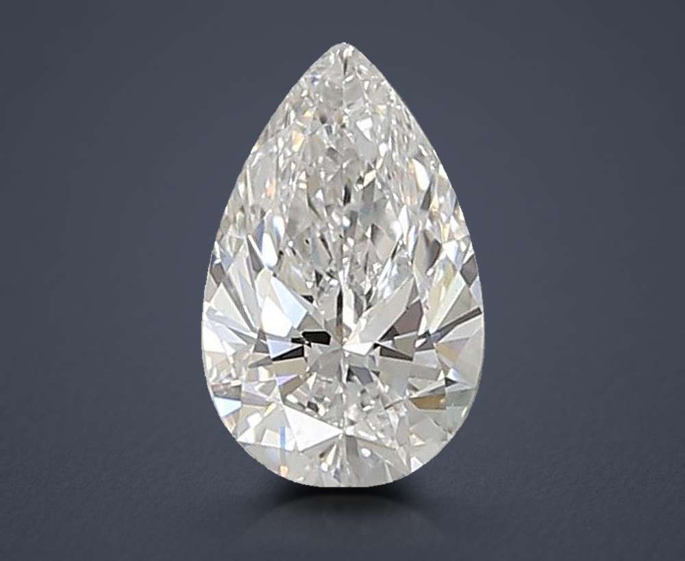0.71 Carat Pear Lab Diamond