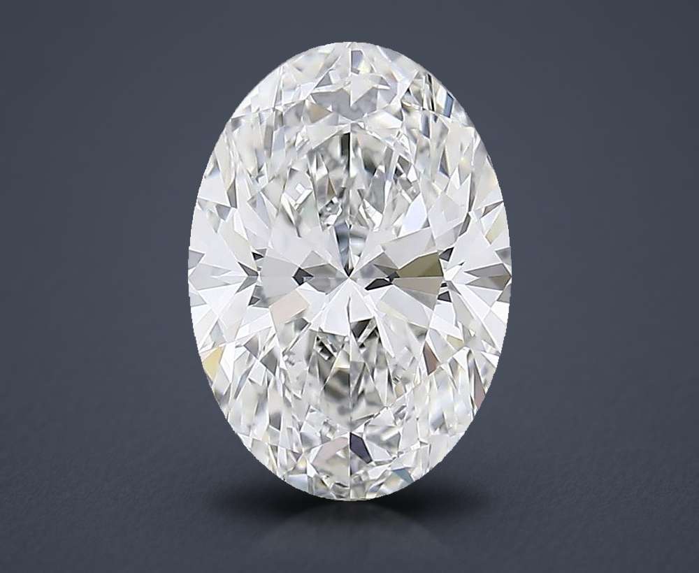 5.01 Carat Oval Lab Diamond