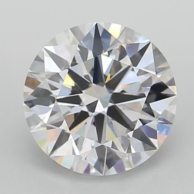 3.01ct E VS1 Rare Carat Ideal Cut Round Lab Grown Diamond