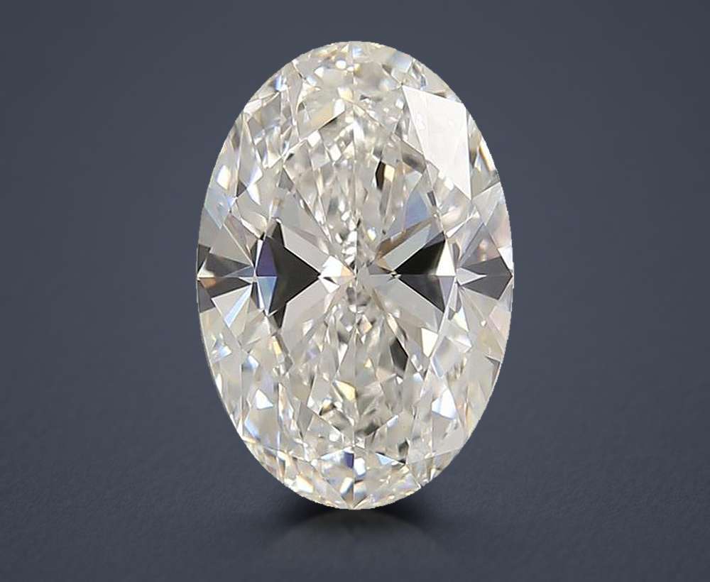 4.00 Carat Oval Lab Diamond