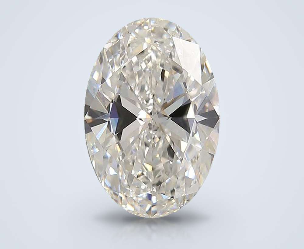 4.00 Carat Oval Lab Diamond