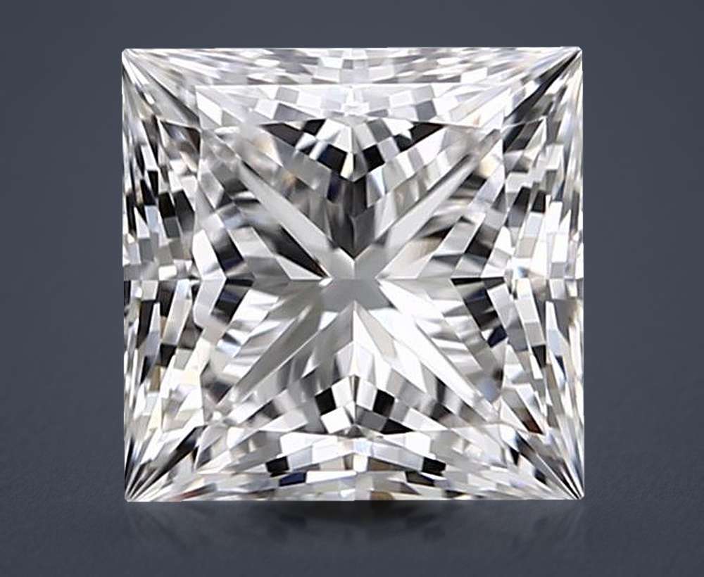 1.54 Carat Princess Lab Diamond